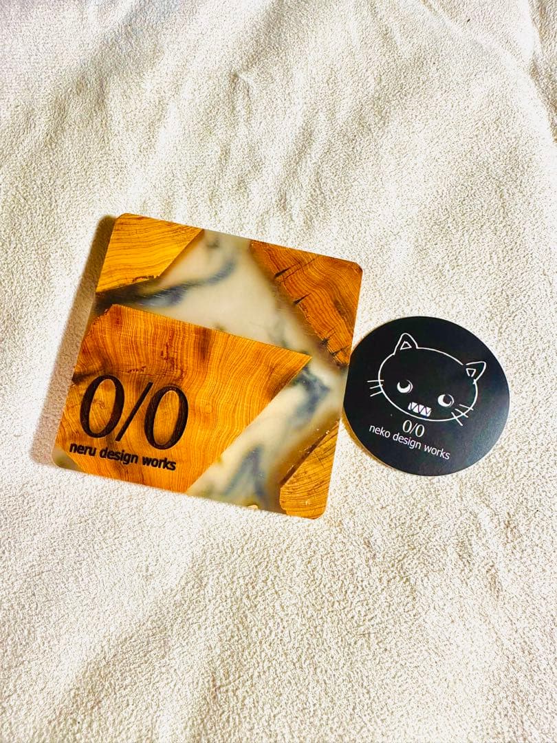 neru design works コースターとステッカーセット