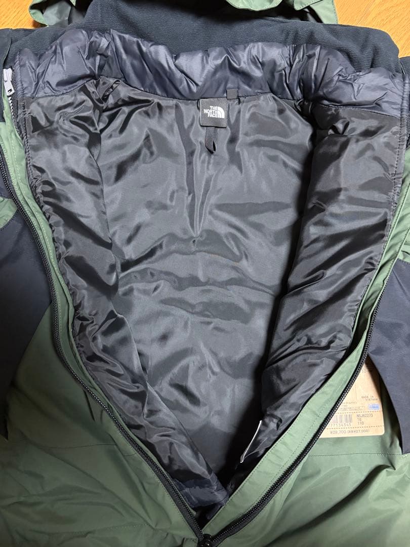 ザノースフェイス スキースノーボードウエアトリクライメイトジャケット 110