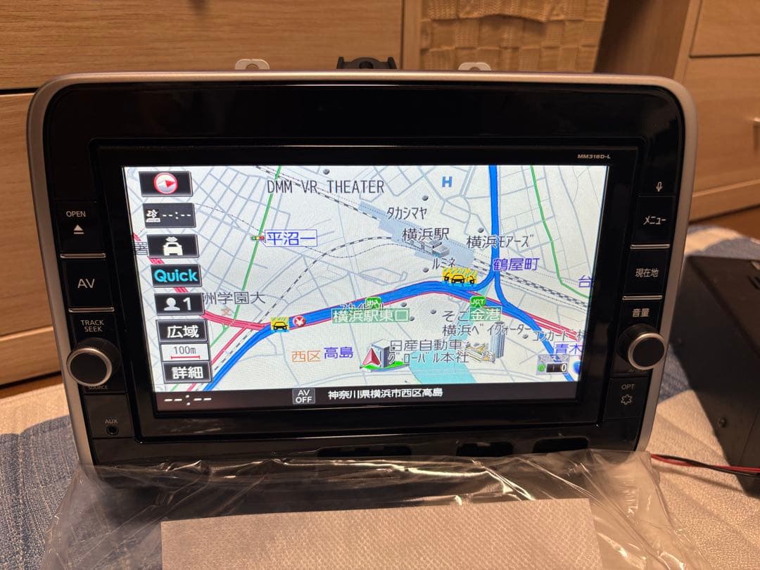 日産純正ナビ　MM318D-L C27セレナ用　デットストック　超美品