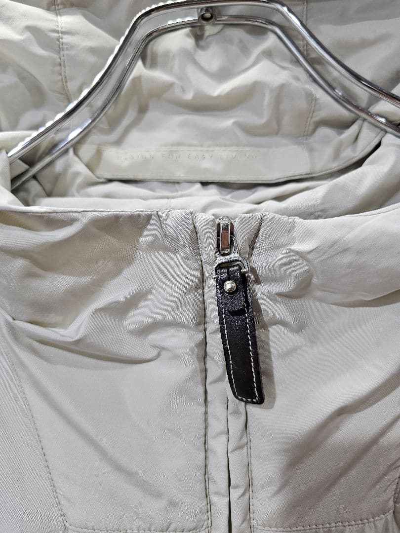 S Max Mara EASY LIVINGフード付 ロングジレ ウエストベルト