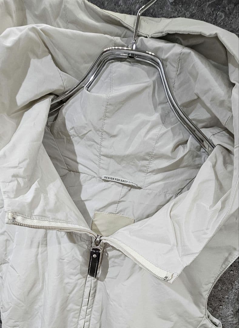 S Max Mara EASY LIVINGフード付 ロングジレ ウエストベルト