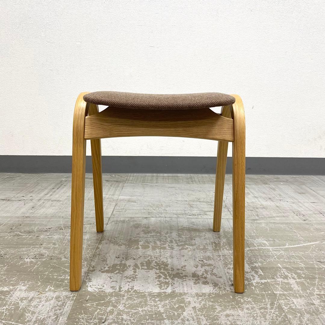 秋田木工 No.202 スツール ナラ材 スタッキングチェア 椅子 2