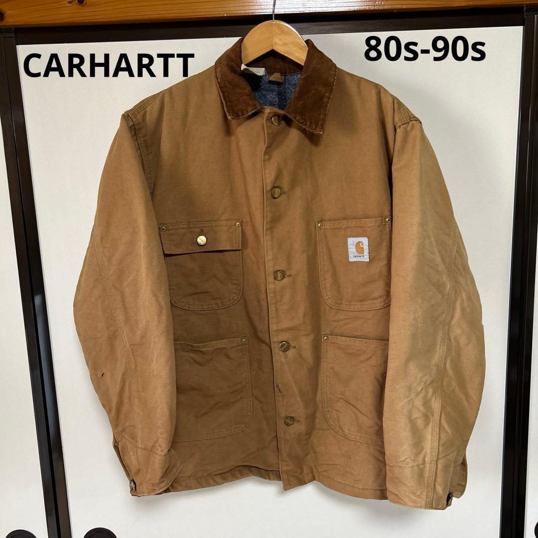 【希少】80s-90s カーハート　ミシガンチェアコート USA製 ヴィンテージ