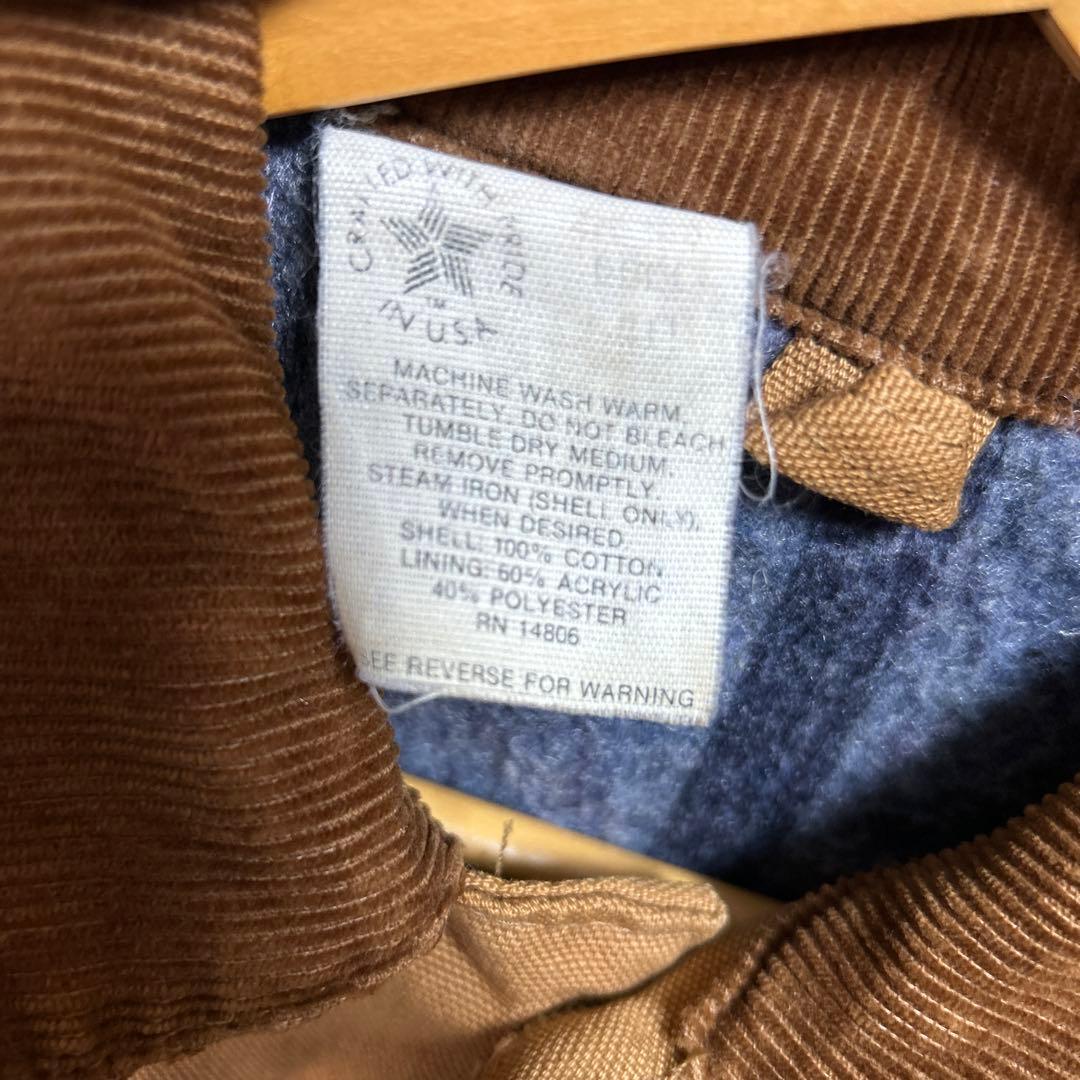 【希少】80s-90s カーハート　ミシガンチェアコート USA製 ヴィンテージ