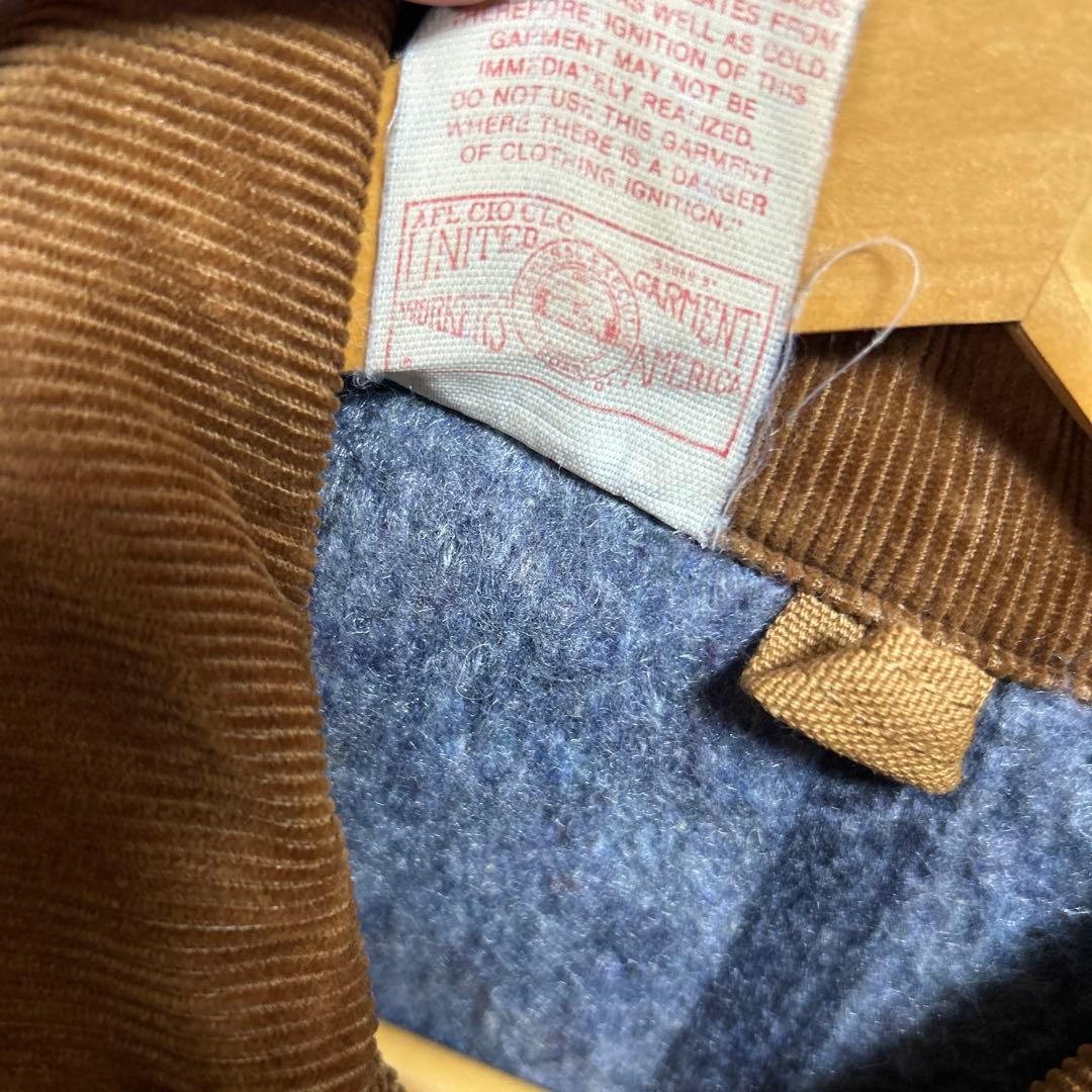 【希少】80s-90s カーハート　ミシガンチェアコート USA製 ヴィンテージ