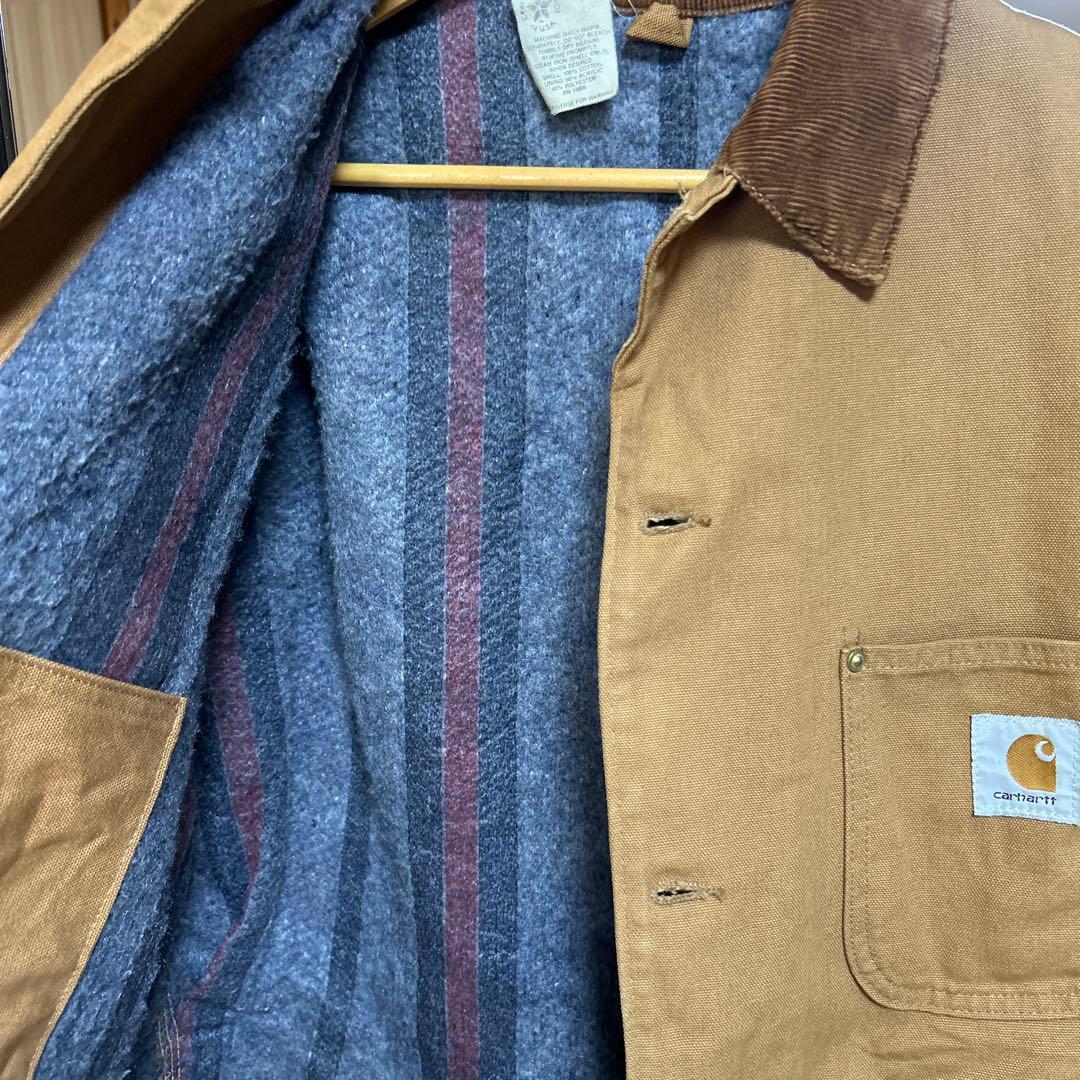 【希少】80s-90s カーハート　ミシガンチェアコート USA製 ヴィンテージ