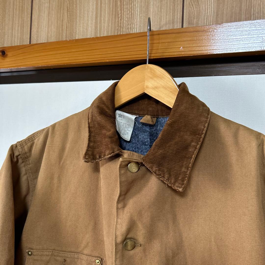 【希少】80s-90s カーハート　ミシガンチェアコート USA製 ヴィンテージ