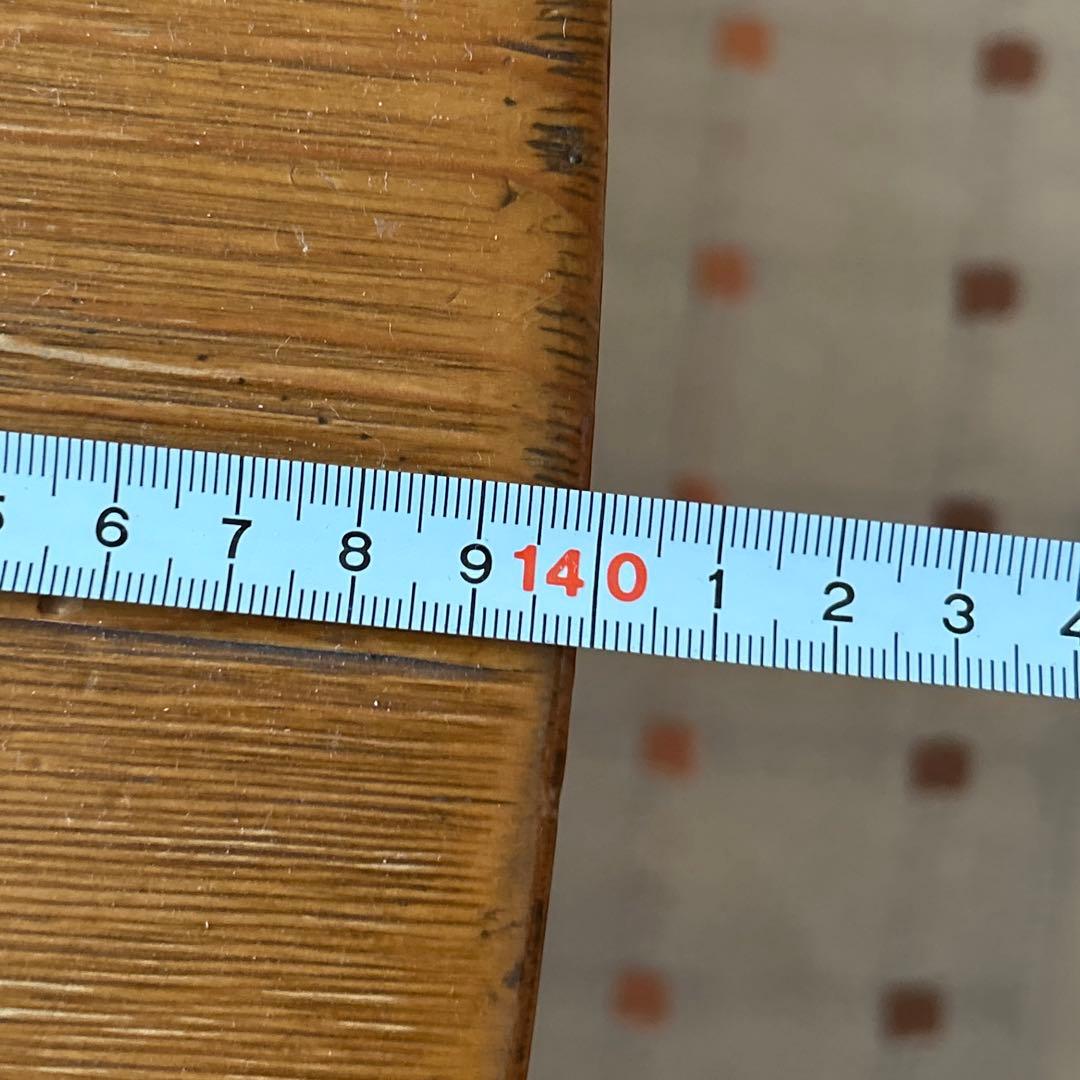 木製円形座卓 直径140cm、高さ33.5cm