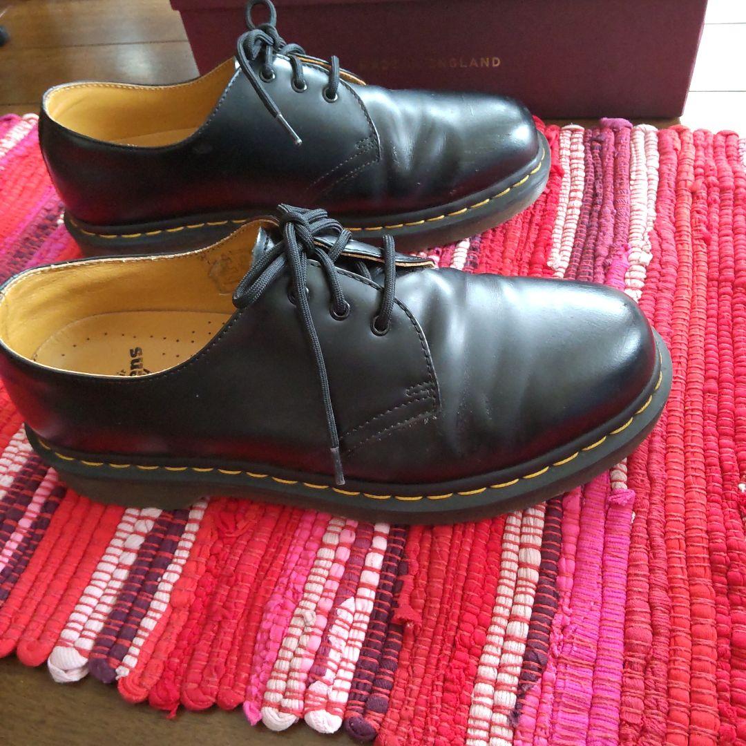 Dr.Martens ドクターマーチン　UK8　3ホール　ブラック
