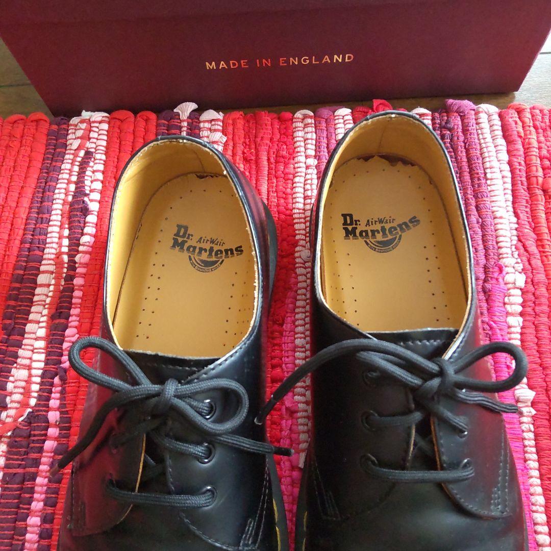 Dr.Martens ドクターマーチン　UK8　3ホール　ブラック