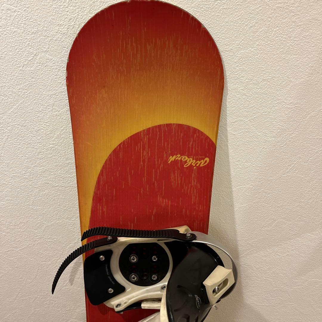 スノーボード レッド/オレンジ