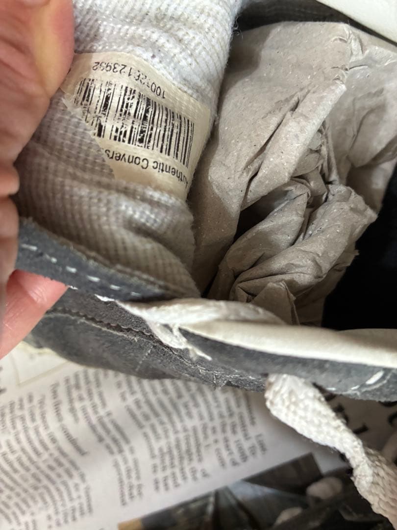 コンバース　90‘s ONE STAR グレー ローカットスニーカー