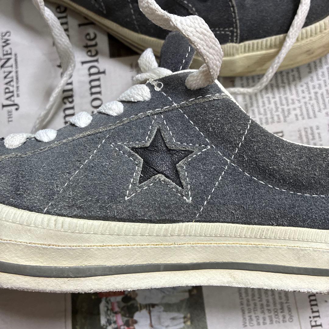 コンバース　90‘s ONE STAR グレー ローカットスニーカー