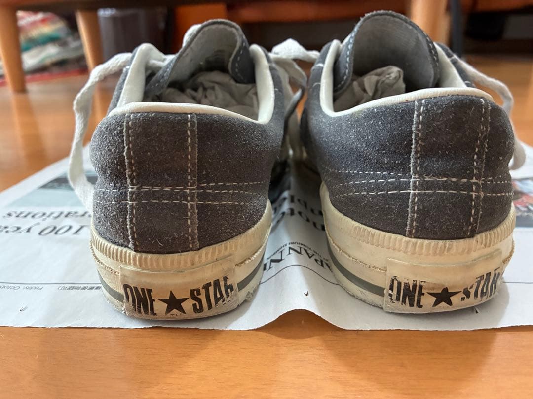 コンバース　90‘s ONE STAR グレー ローカットスニーカー