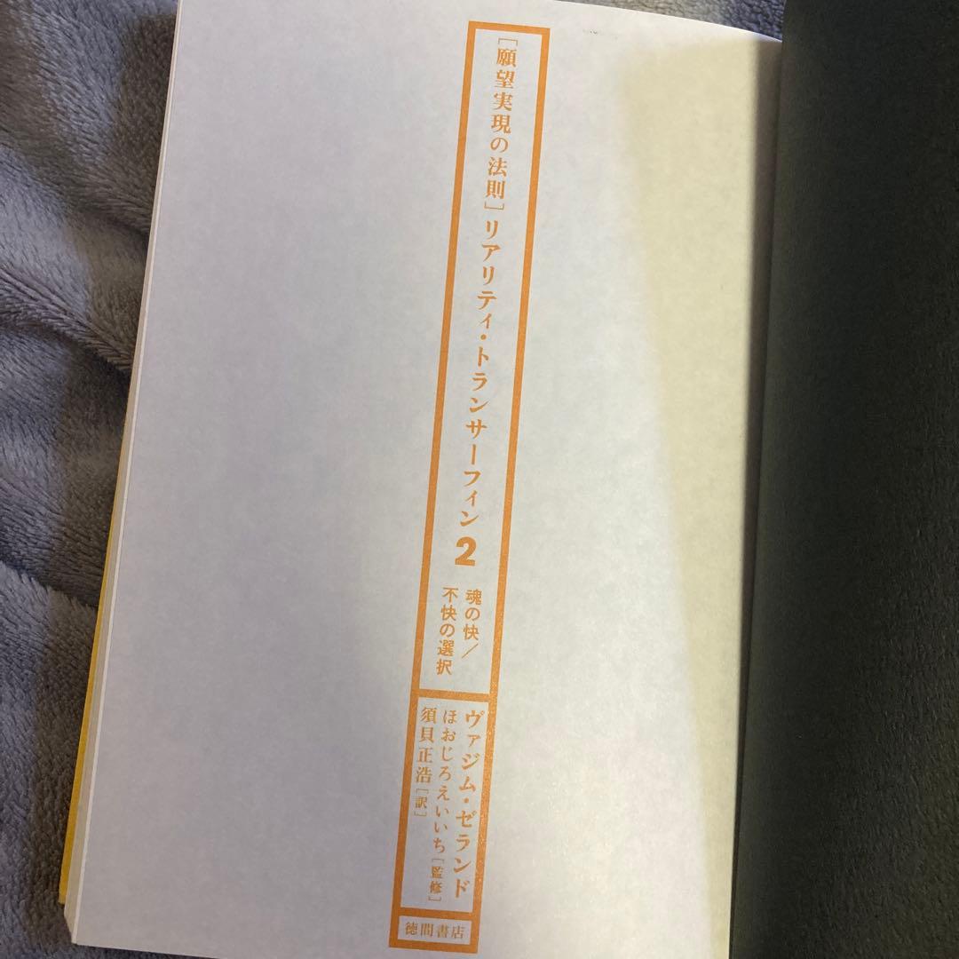 絶版 願望実現の法則 リアリティ・トランサーフィン2 魂の快/不快の選択