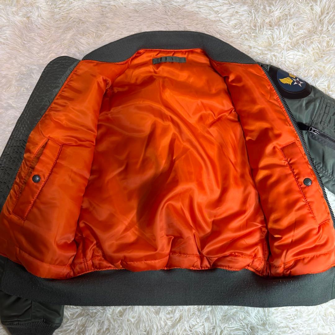 ✨　AVIREX フライトジャケット MA-1 トップガン 長渕剛 相棒 亀山薫