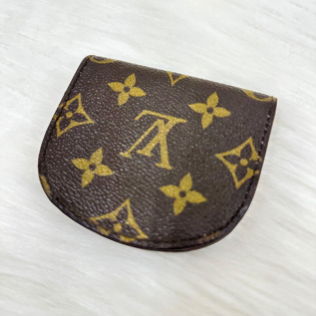 LOUISVUITTON モノグラム ケース ポルトモネグセ ラウンド型