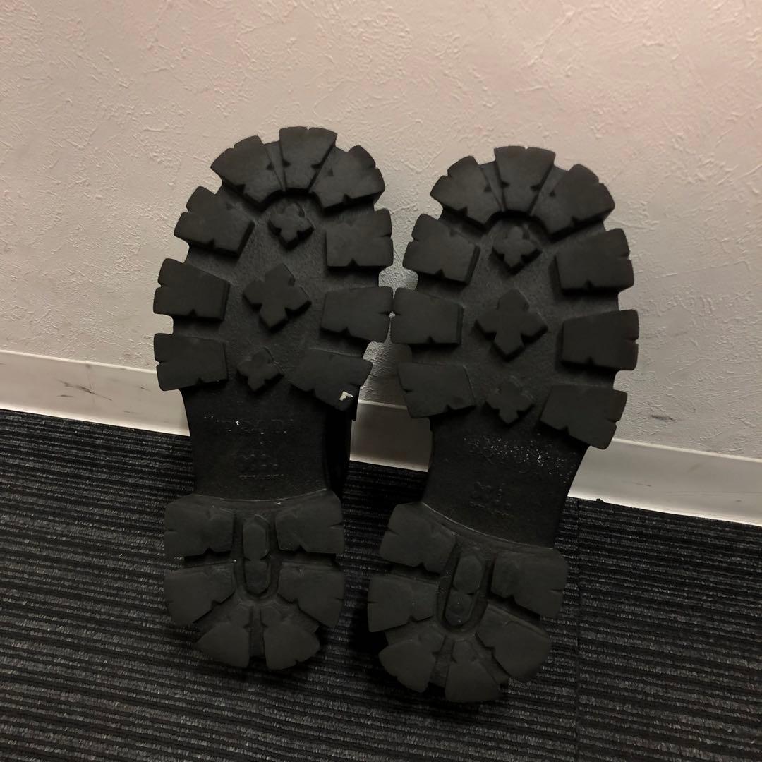 PRADA モノリス　ブラッシュドレザー　ローファー サイズ表記5 2DE129