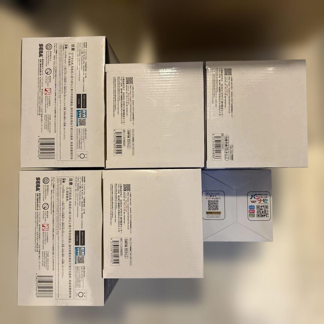 未開封 プライズフィギュア ライト まとめ売り 6点セット