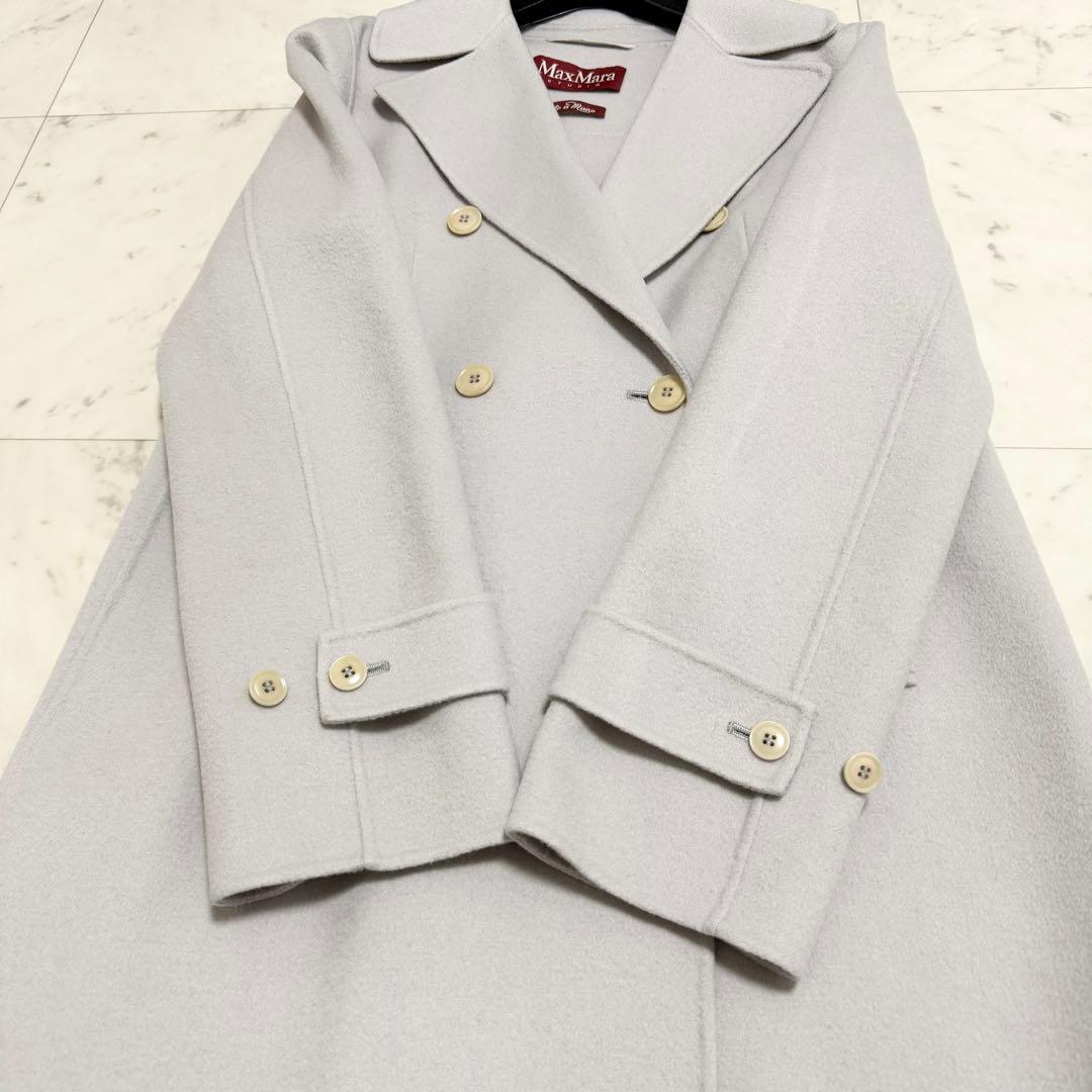 人気❤️MaxMara STUDIO カシミヤ　クチートアマーノ　ショートコート