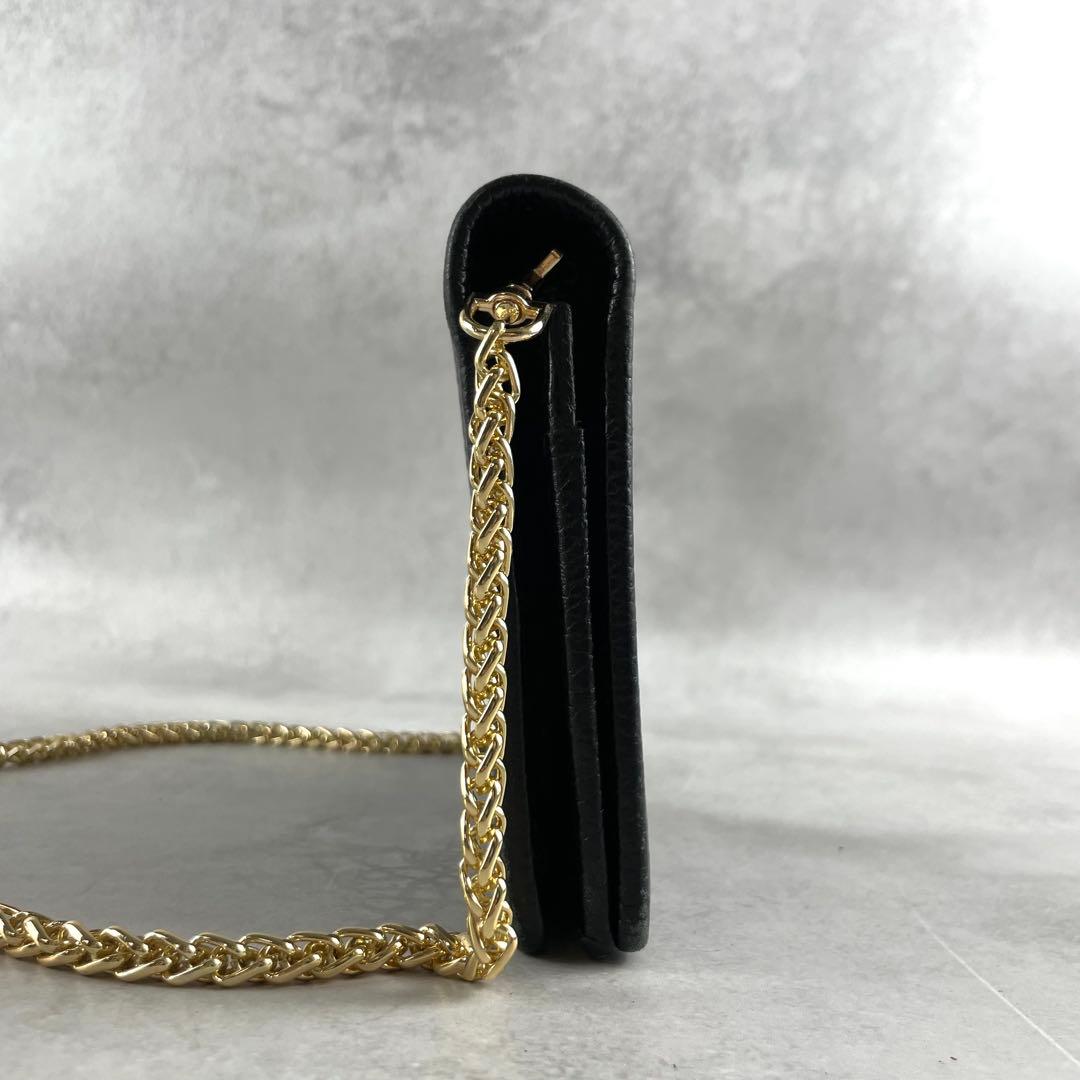 入手困難✨ GUCCI グッチ チェーンショルダー ウォレット ブラック