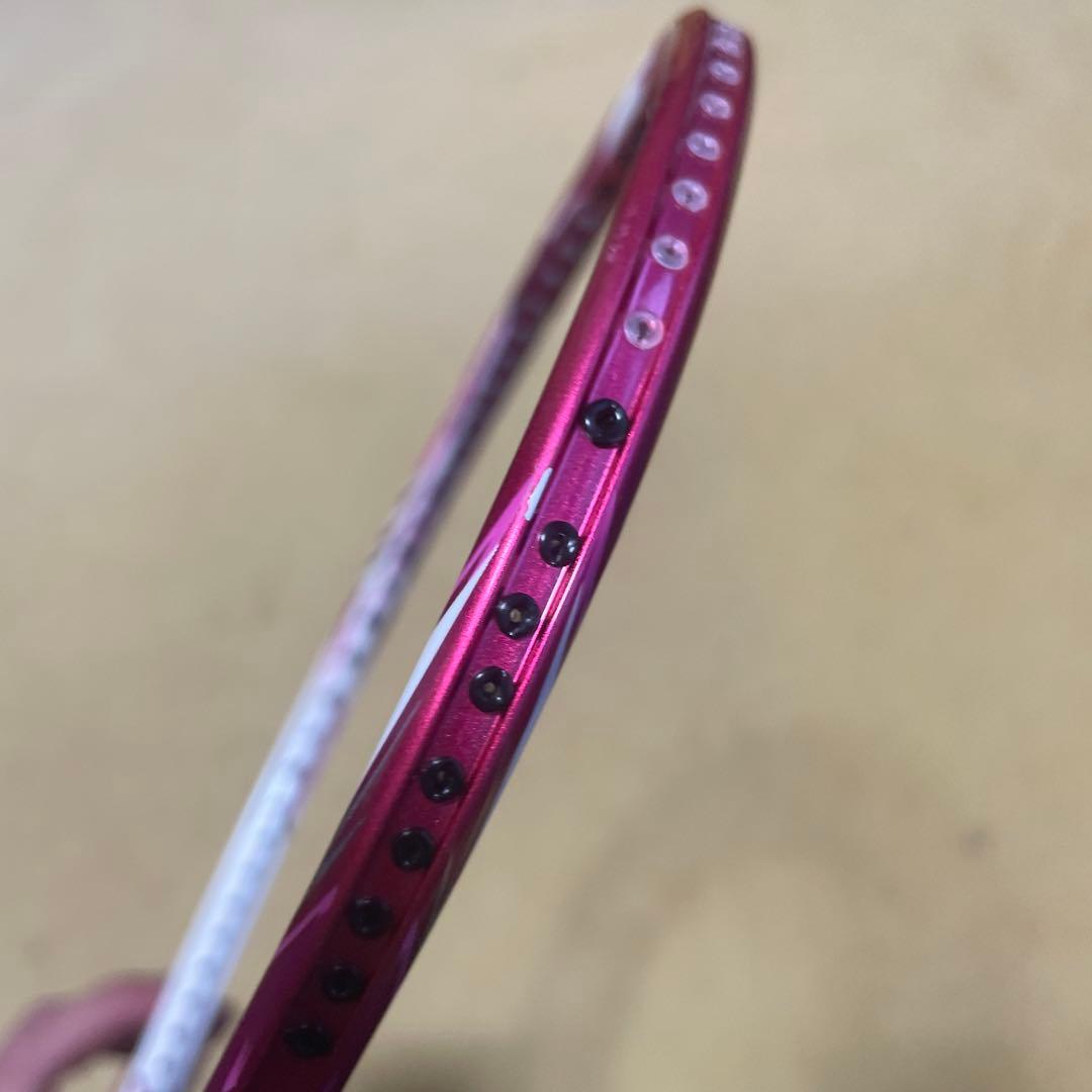 FIERCE CX 9000 バドミントンラケット ホワイト/ピンク