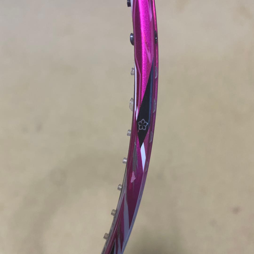 FIERCE CX 9000 バドミントンラケット ホワイト/ピンク