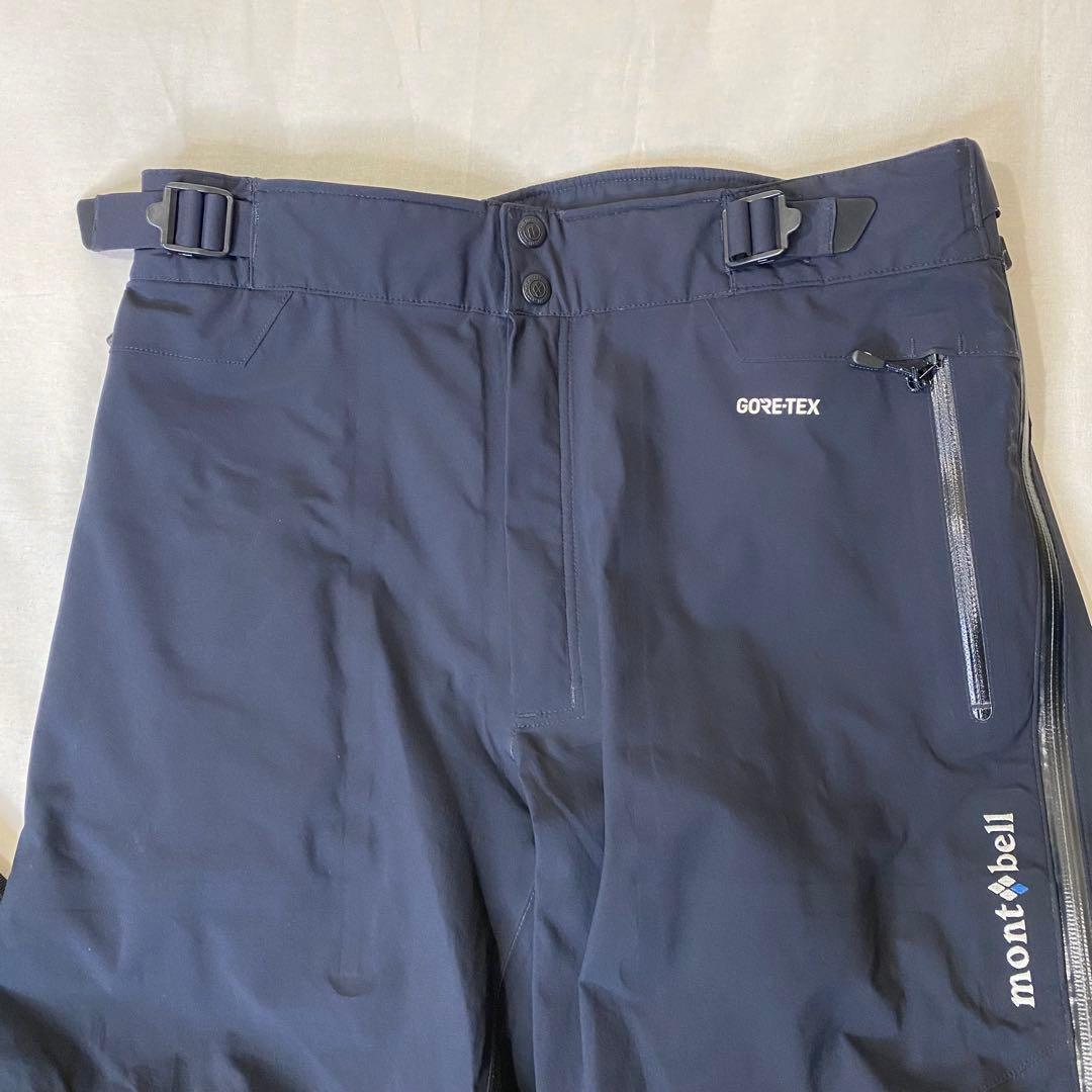 montbell パウダートラック　サーマパンツ 黒　スキー　スノーボード　M