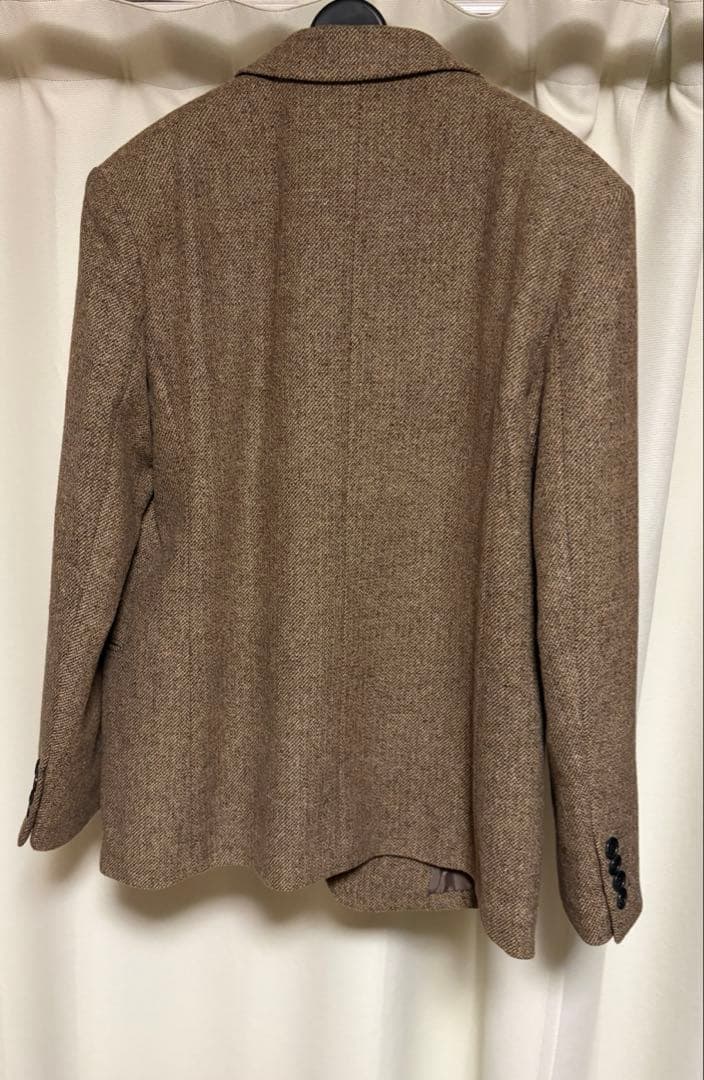 アンヌークHerringbone Wool Jacket 36ベージュ