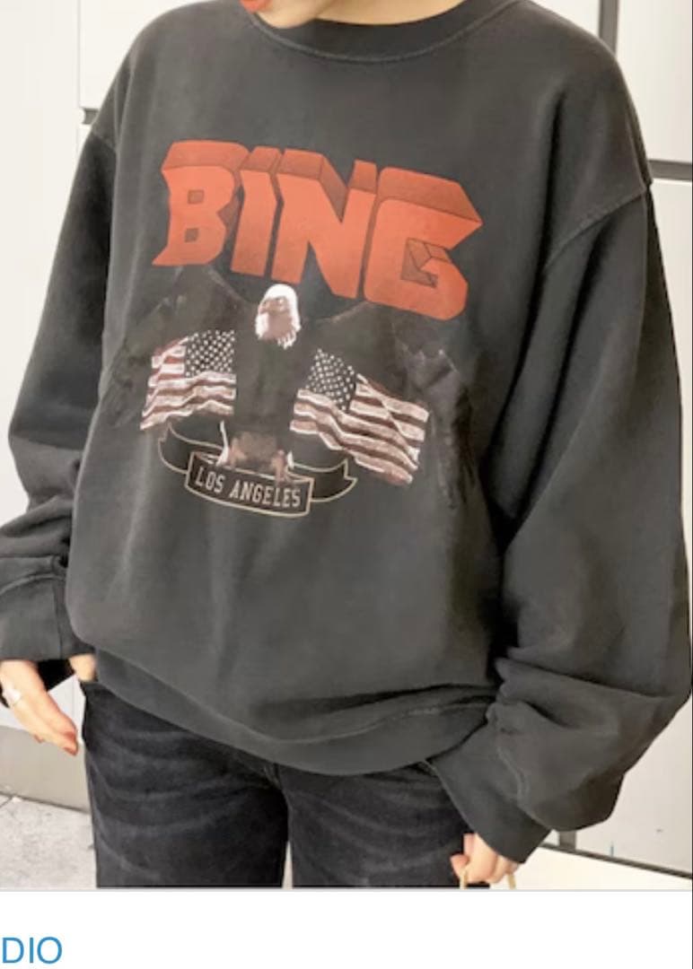 AP STUDIO 【ANINE BING/アニービン】BING スウェット