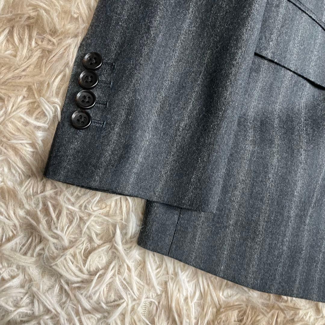 イタリア製生地 スーツセレクト セットアップ ダブルブレスト 本切羽 メンズ