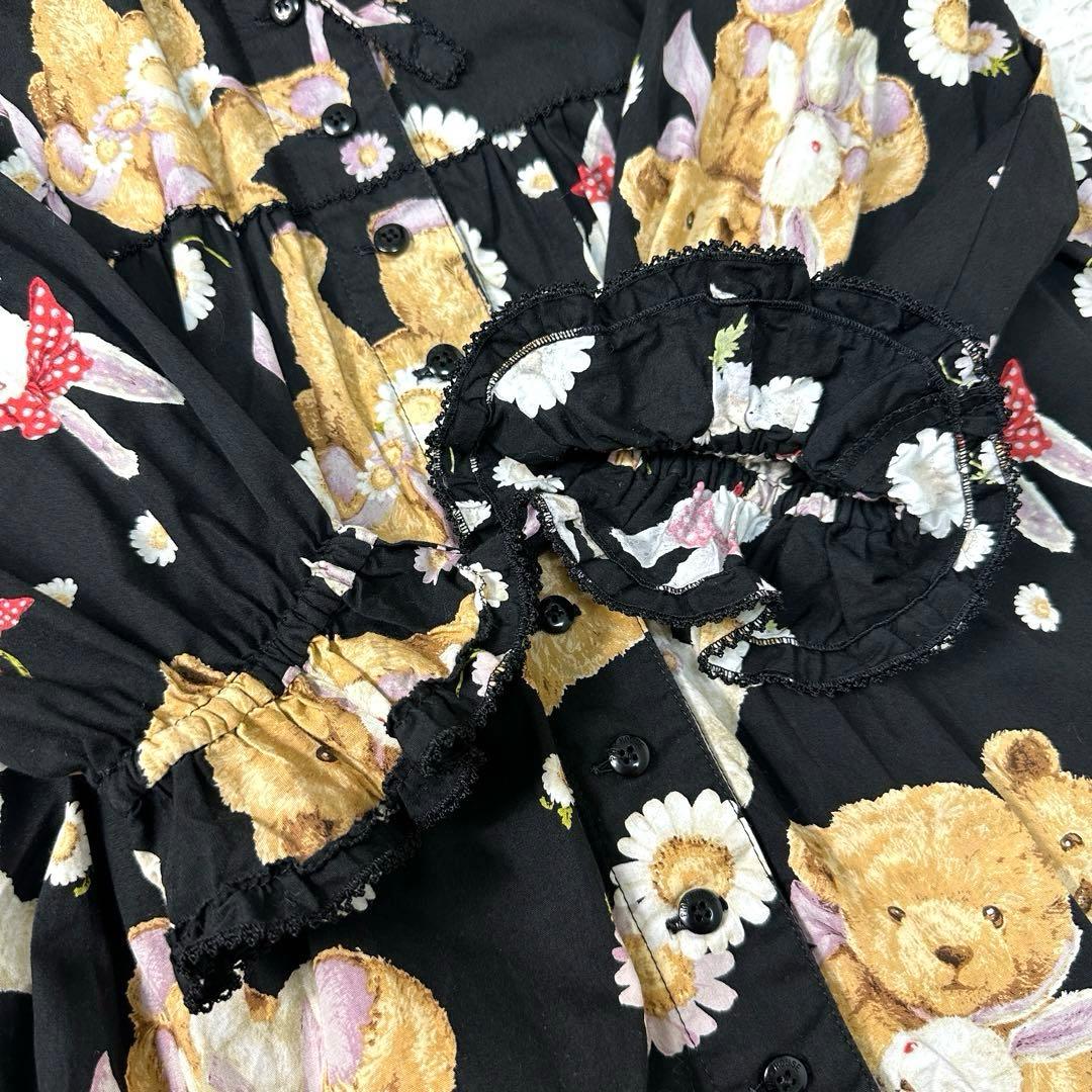 ピンクハウス ひな菊ロンド カタログ掲載 チュニックワンピース うさぎ＆くま