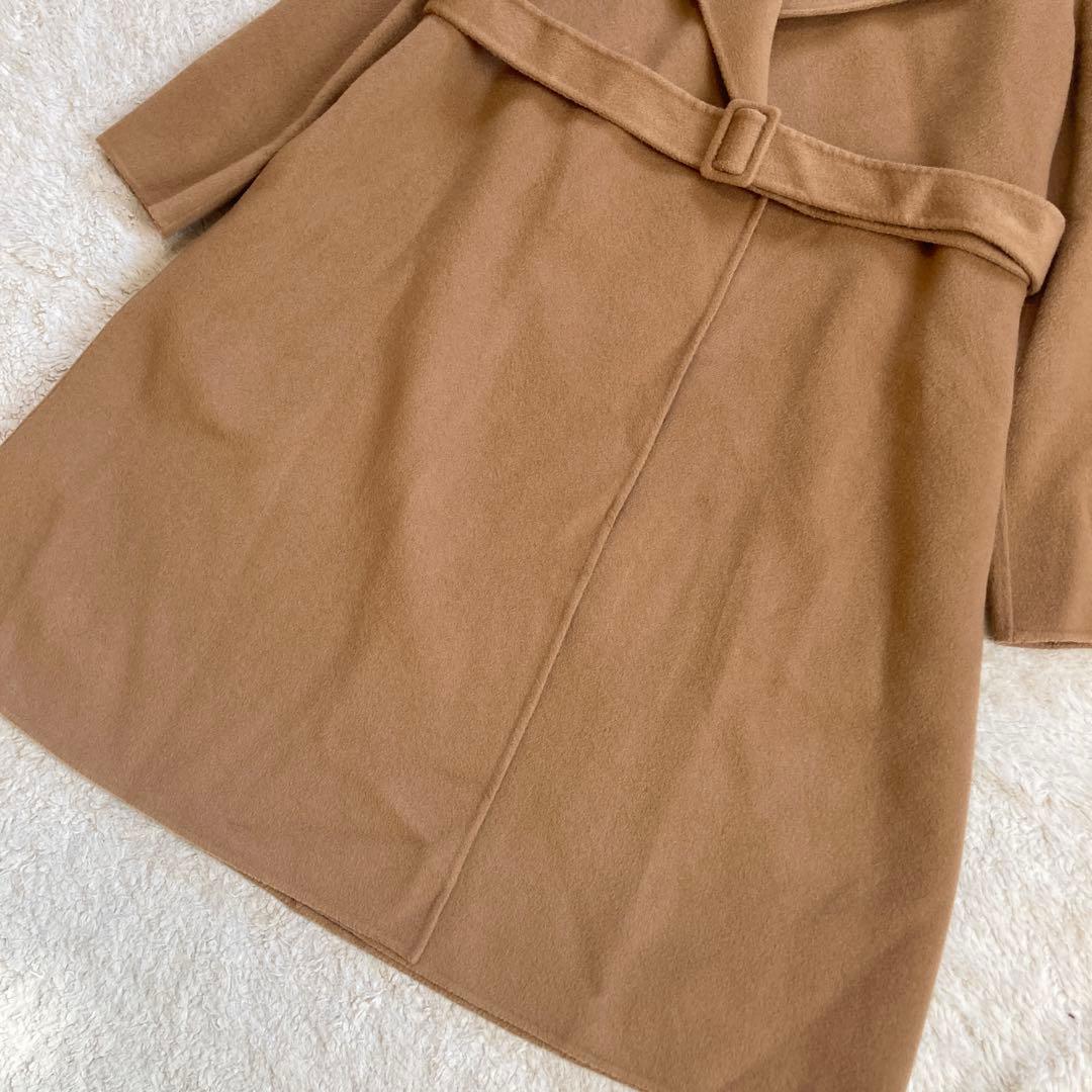 極美品・近年モデル✨Theory　ダブルフェイスロングコート　カシミヤ混