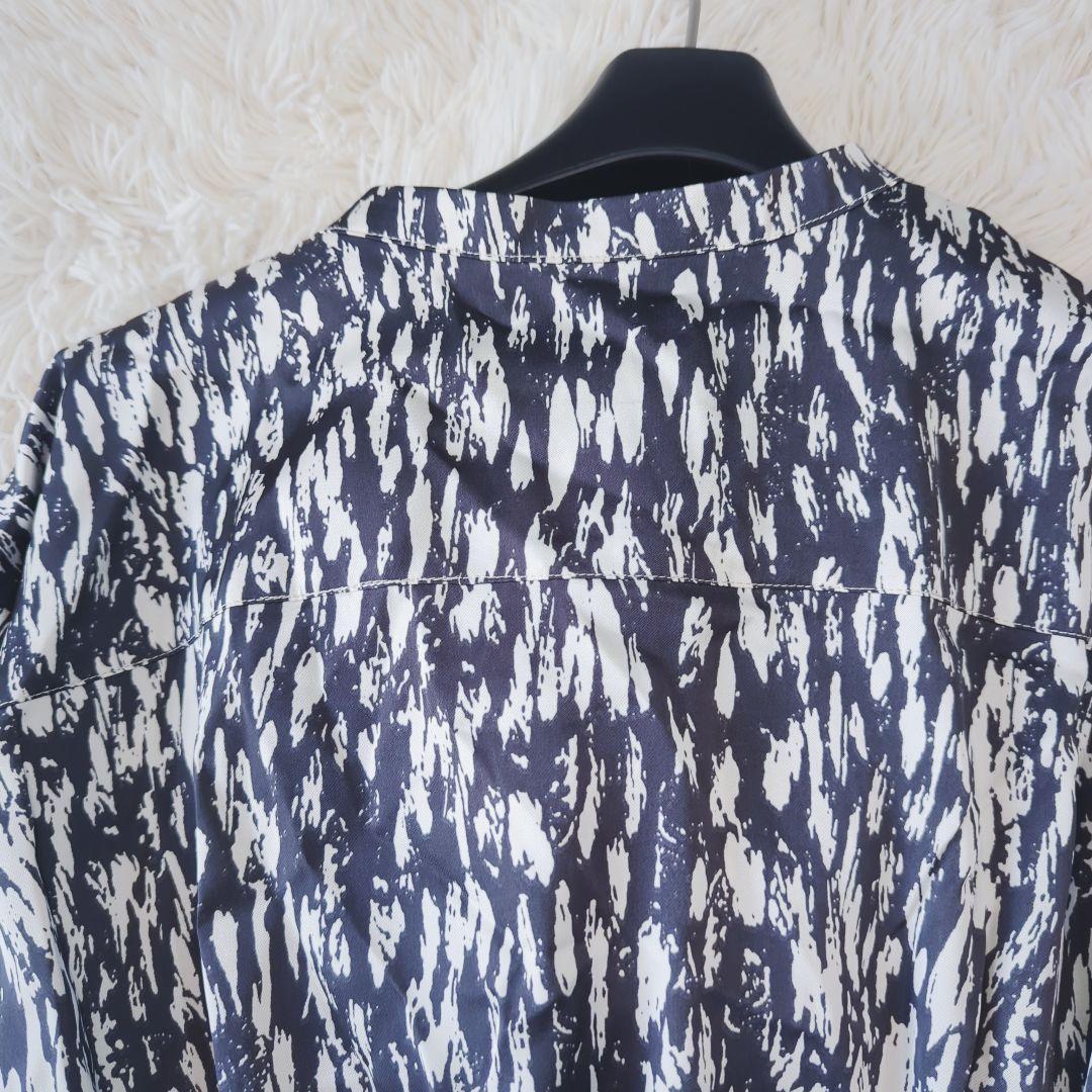 タグ付き イアパピヨネ スミスタイル 長袖 プリーツ ロング ワンピース F