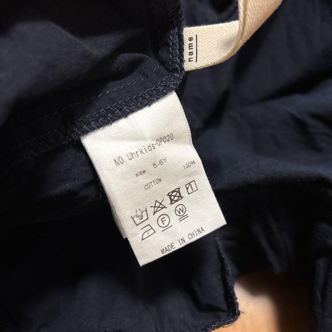 Uhr ドットミニドレス 長袖ワンピース 120cm