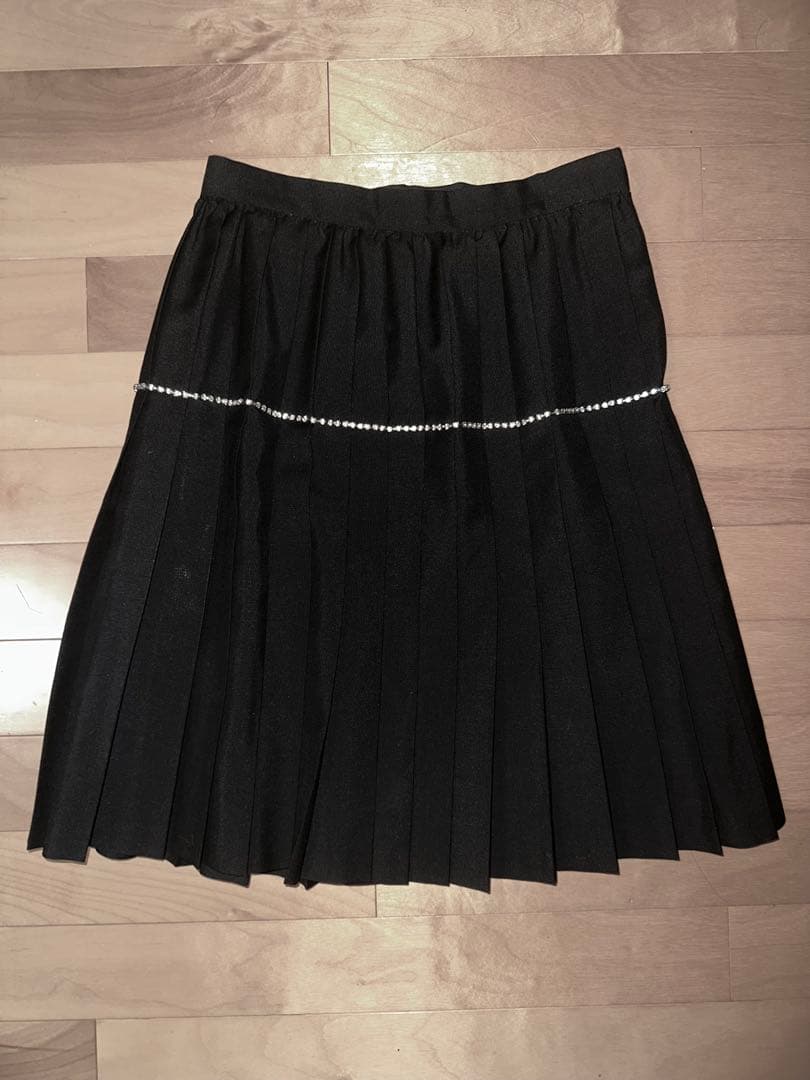 ジュンヤワタナベ Junya Watanabe ひざ丈プリーツスカート