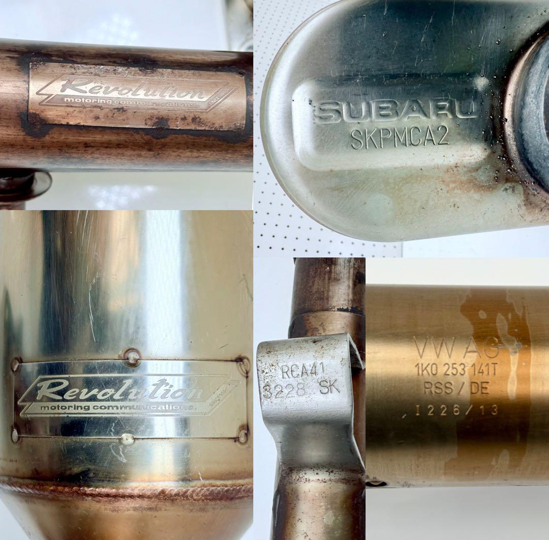 美品!★REVOLUTIONエキマニキャタライザー★86・BRZ・ZN6/ZC6