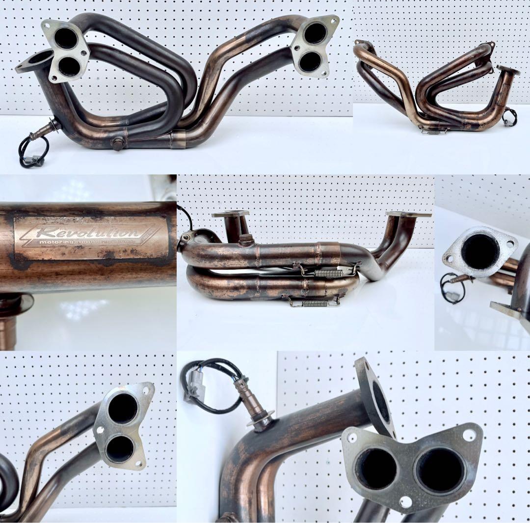 美品!★REVOLUTIONエキマニキャタライザー★86・BRZ・ZN6/ZC6