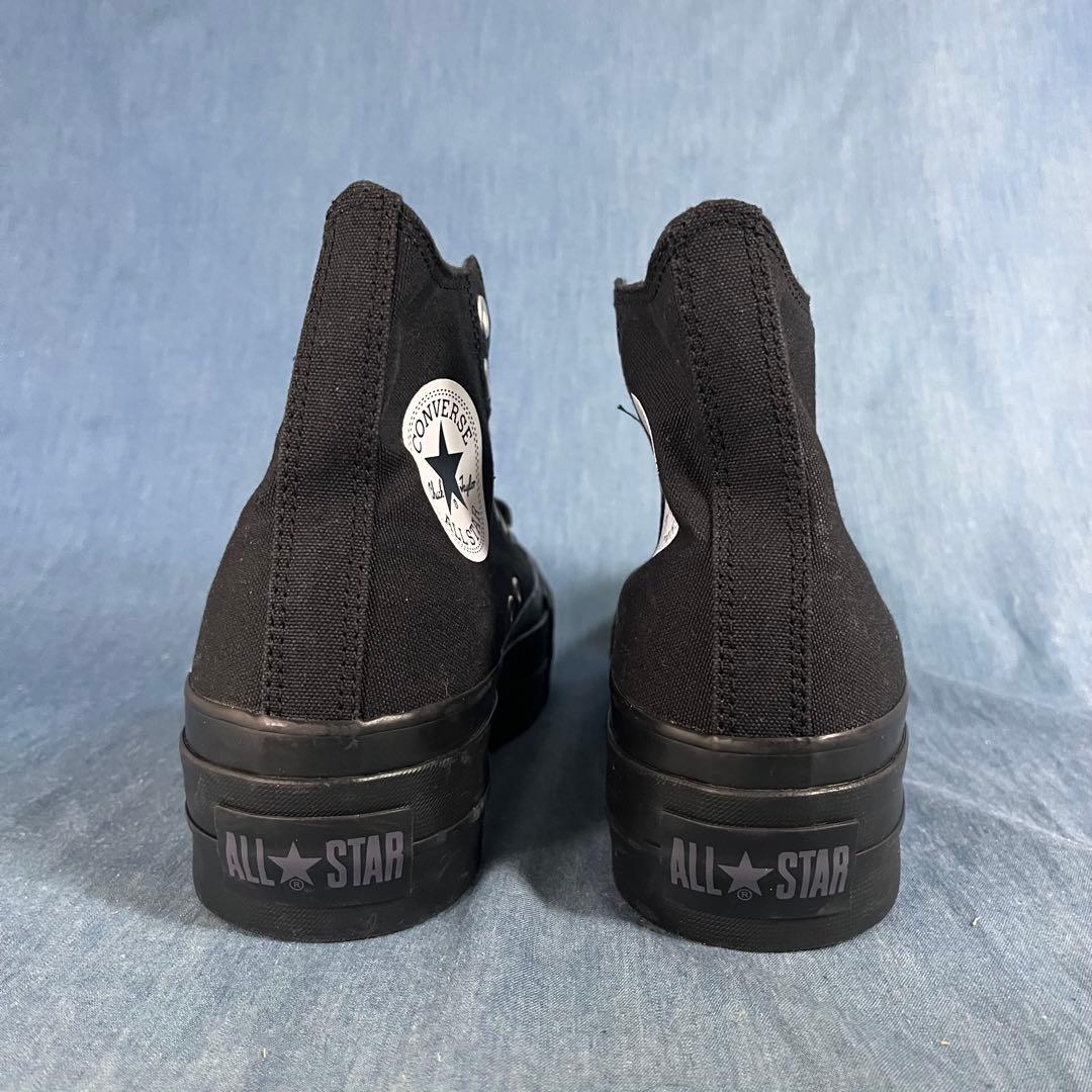 コンバース オールスター R リフテッド HI 厚底 スニーカー 黒25cm