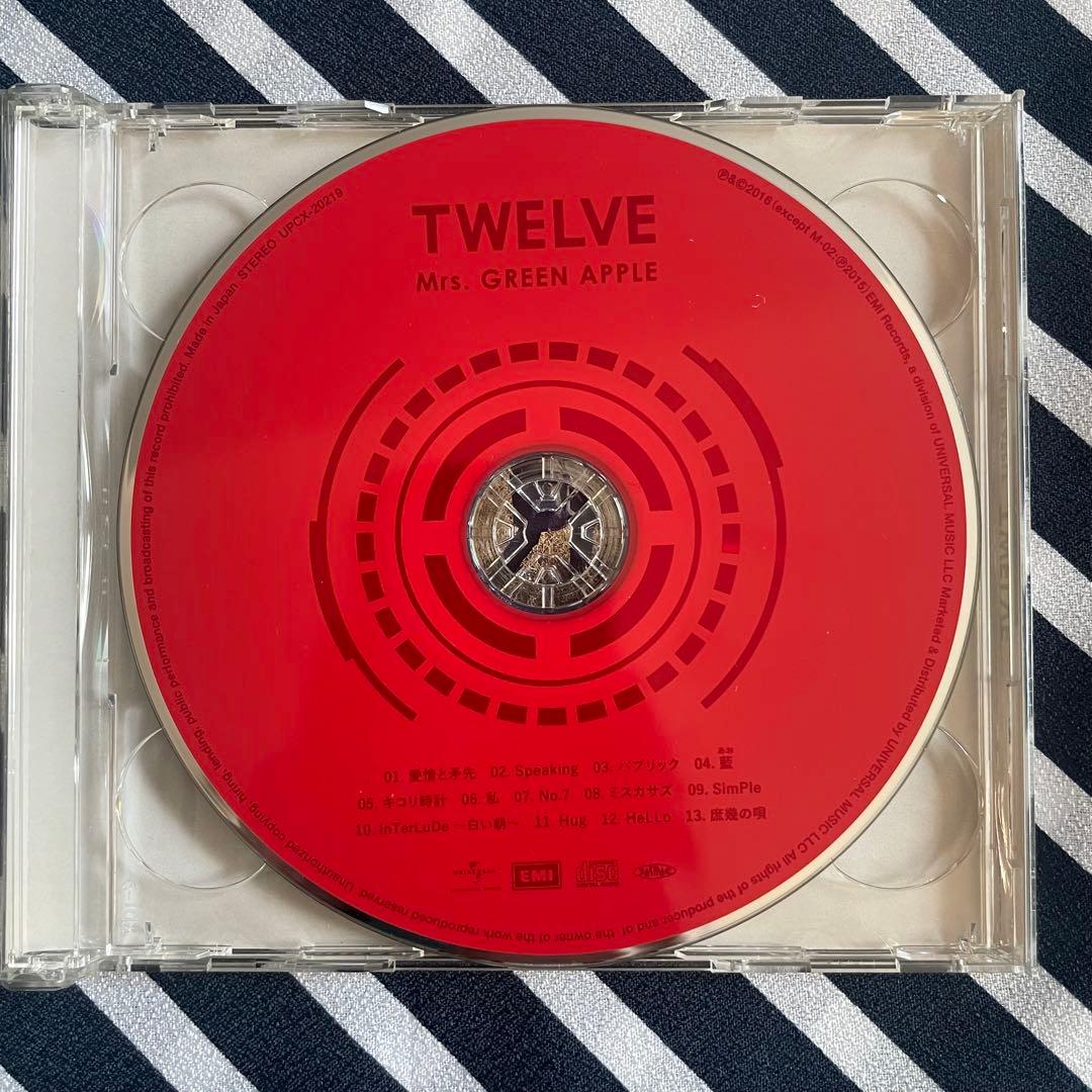 TWELVE (初回限定盤) (DVD付)