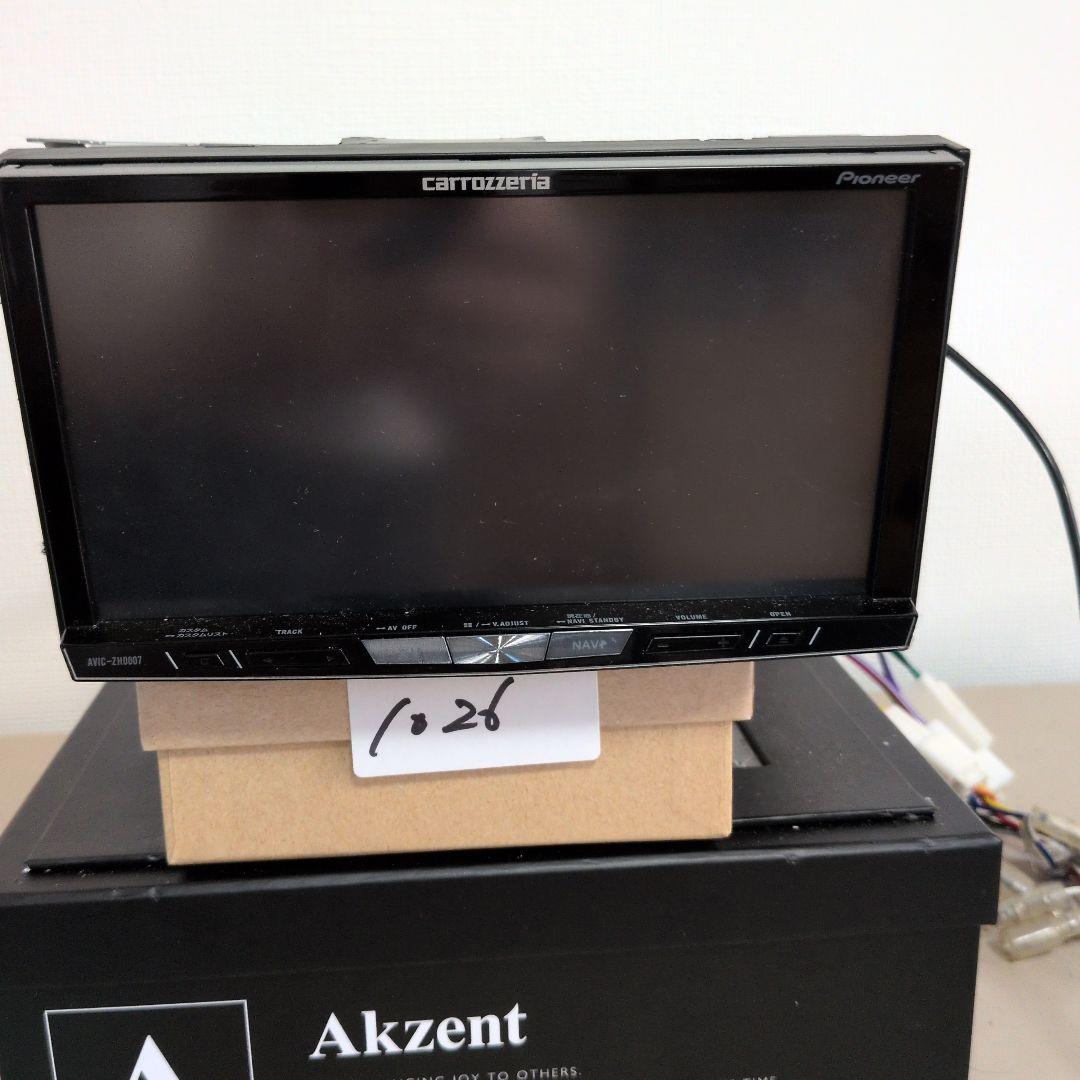 26 モニター外されてます。ジャンク品カロッツェリア AVIC-ZH0007