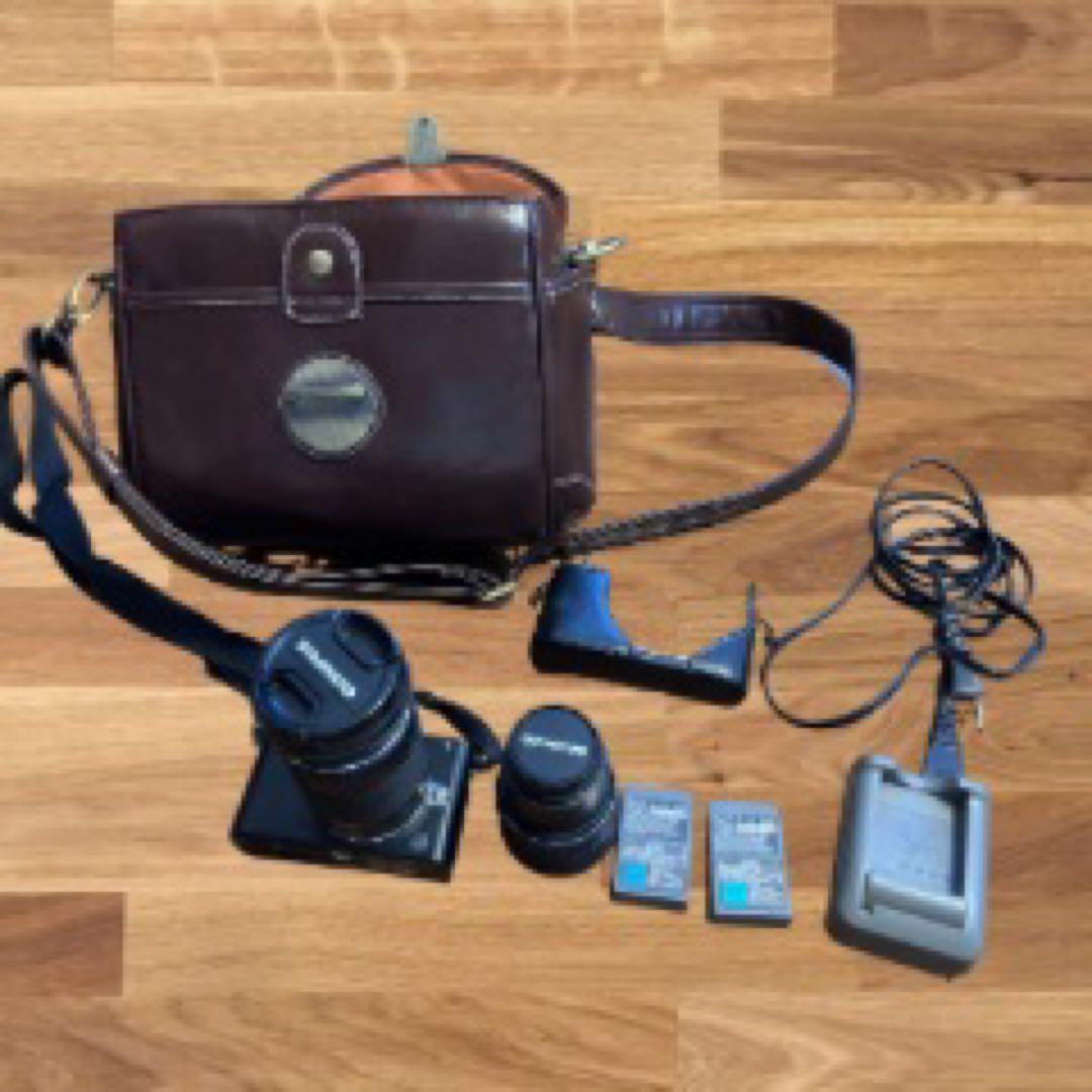 OLYMPUS PEN Lite E-PL3 Wズームレンズ 予備バッテリー付