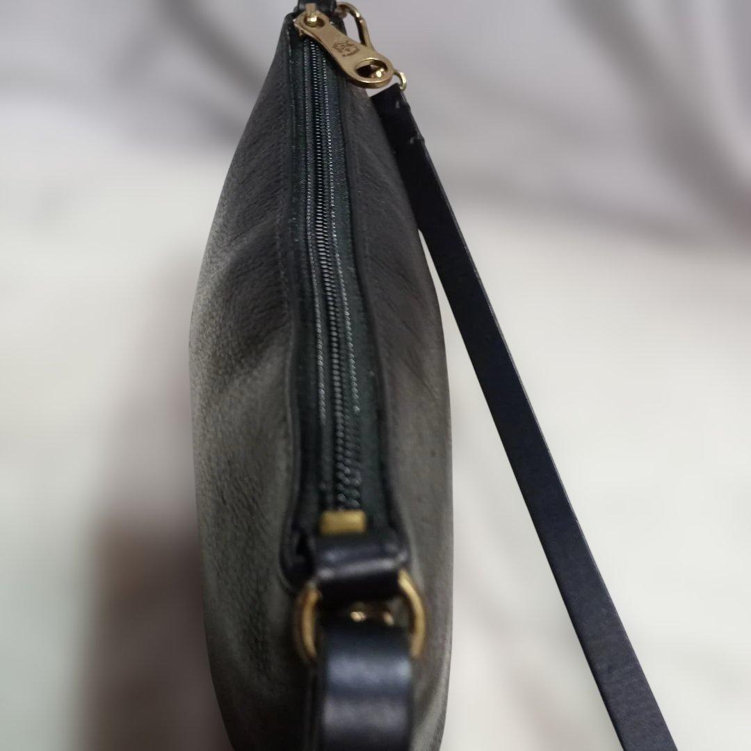 イルビゾンテ　IL BISONTE　ブラック ショルダーバック