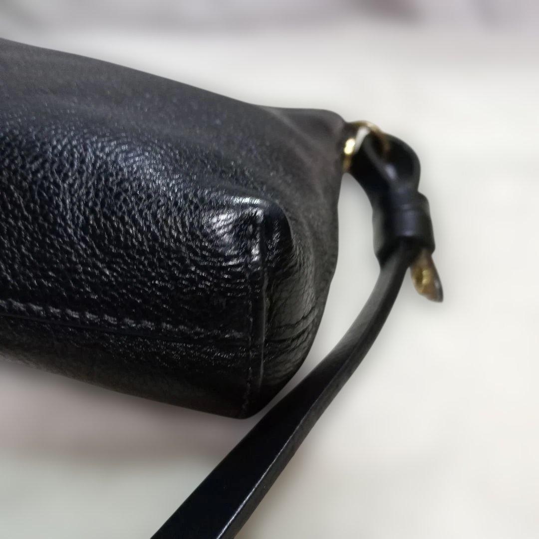 イルビゾンテ　IL BISONTE　ブラック ショルダーバック