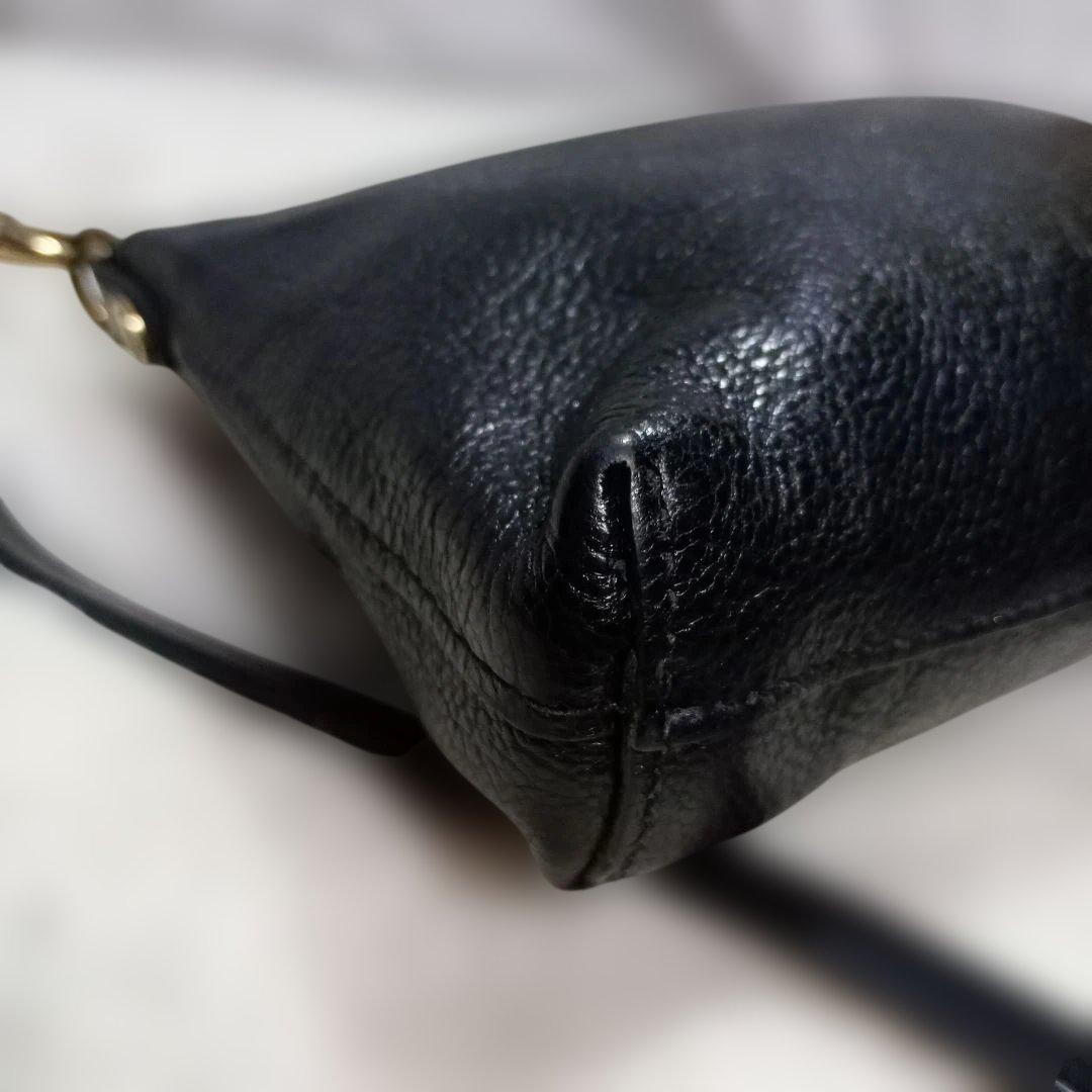 イルビゾンテ　IL BISONTE　ブラック ショルダーバック