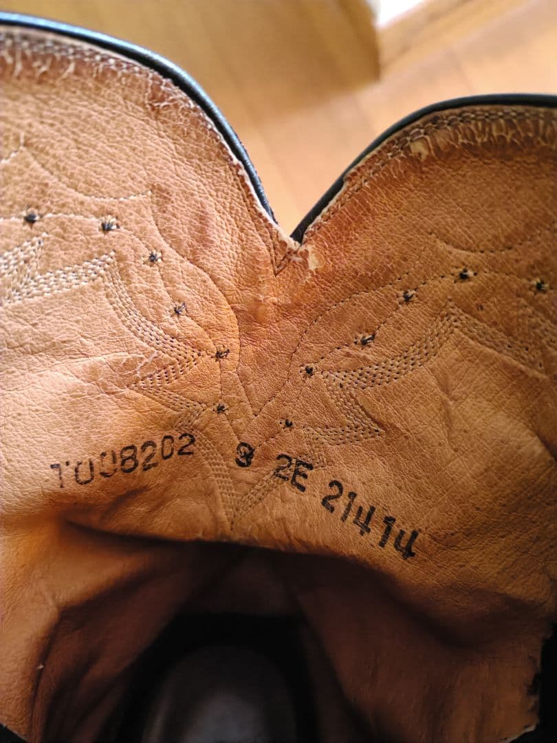 ルケーシー2000 ブーツ ローパー ペコス LUCCHESE ブラック