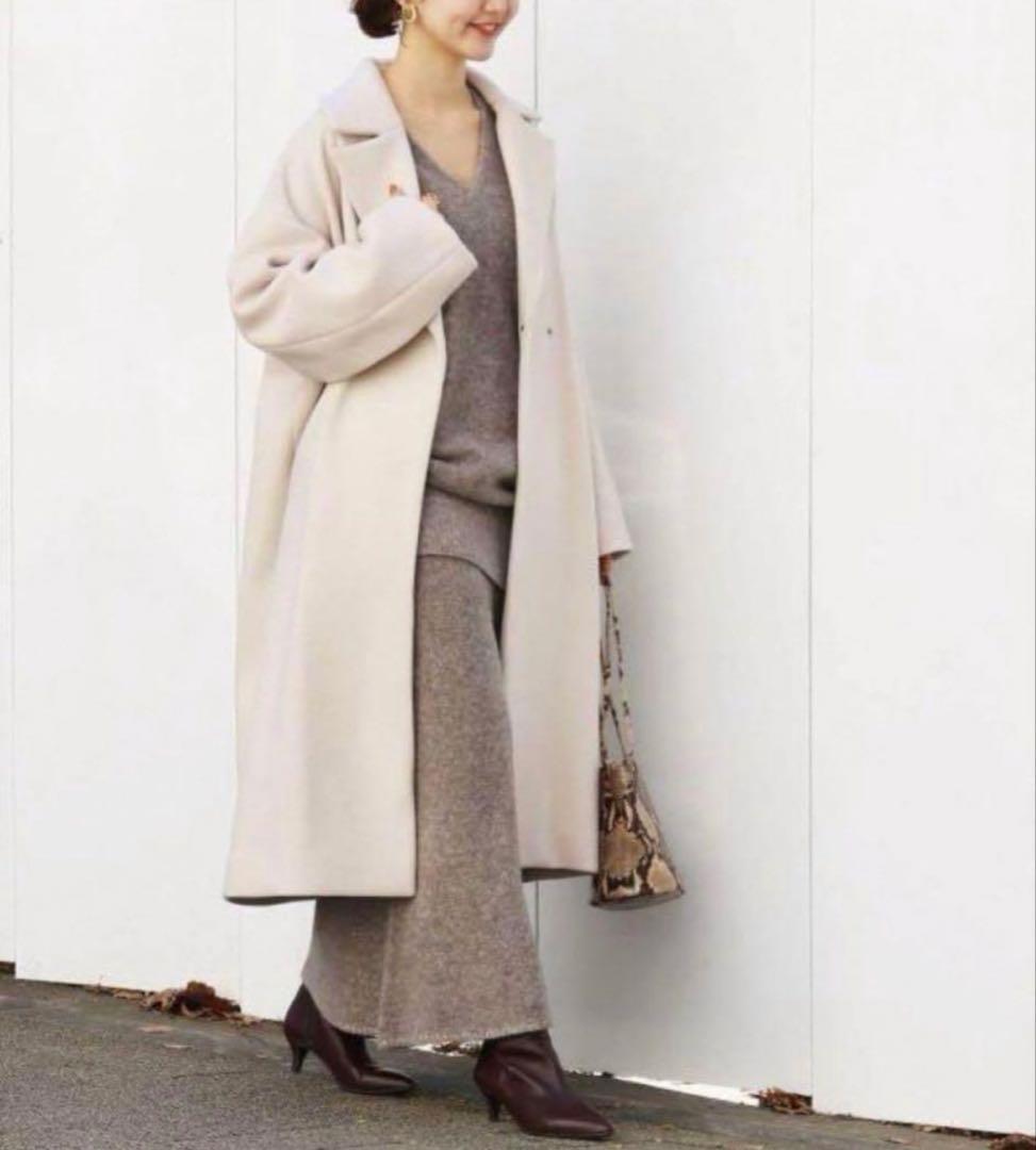 IENA MANTECOオーバーチェスターコート 38