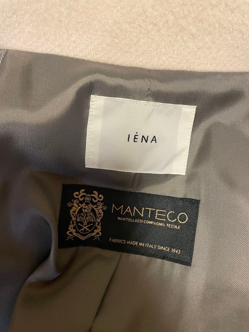 IENA MANTECOオーバーチェスターコート 38