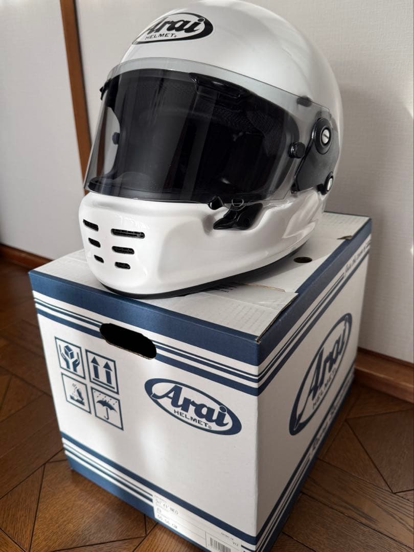 Arai アライ ヘルメット ラパイドNEO 白 S55、56cm