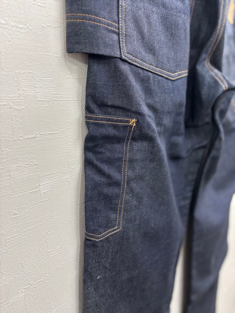 A BATHING APE ゴア ウインドストッパーペインター デニムパンツ